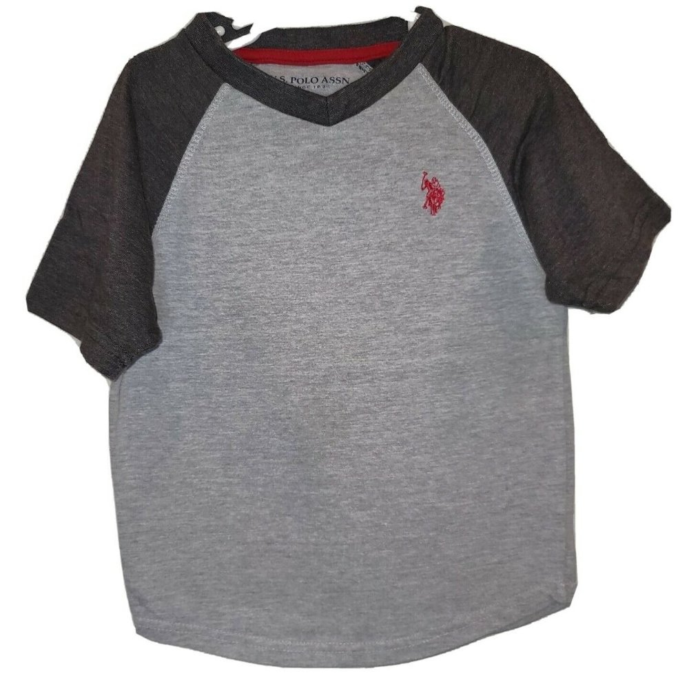 U.S Polo Assn Boys Size Small 5-6 gray